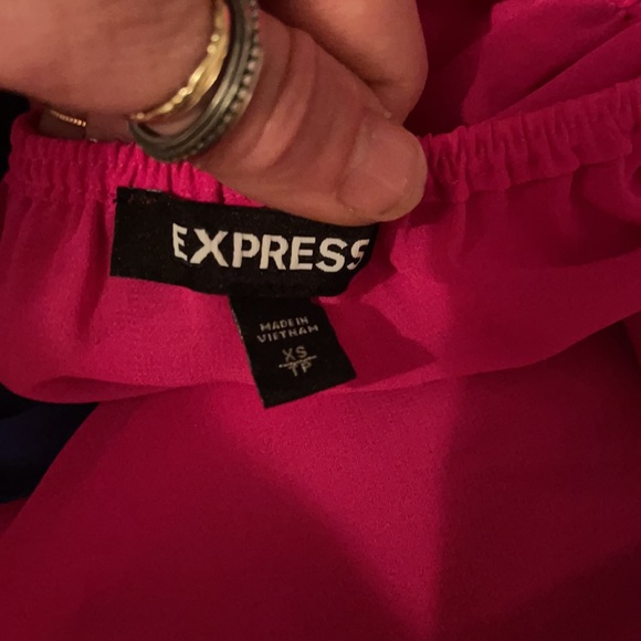 Fushia XS Express Top Dress Up or wear Out! - Picture 3 of 4